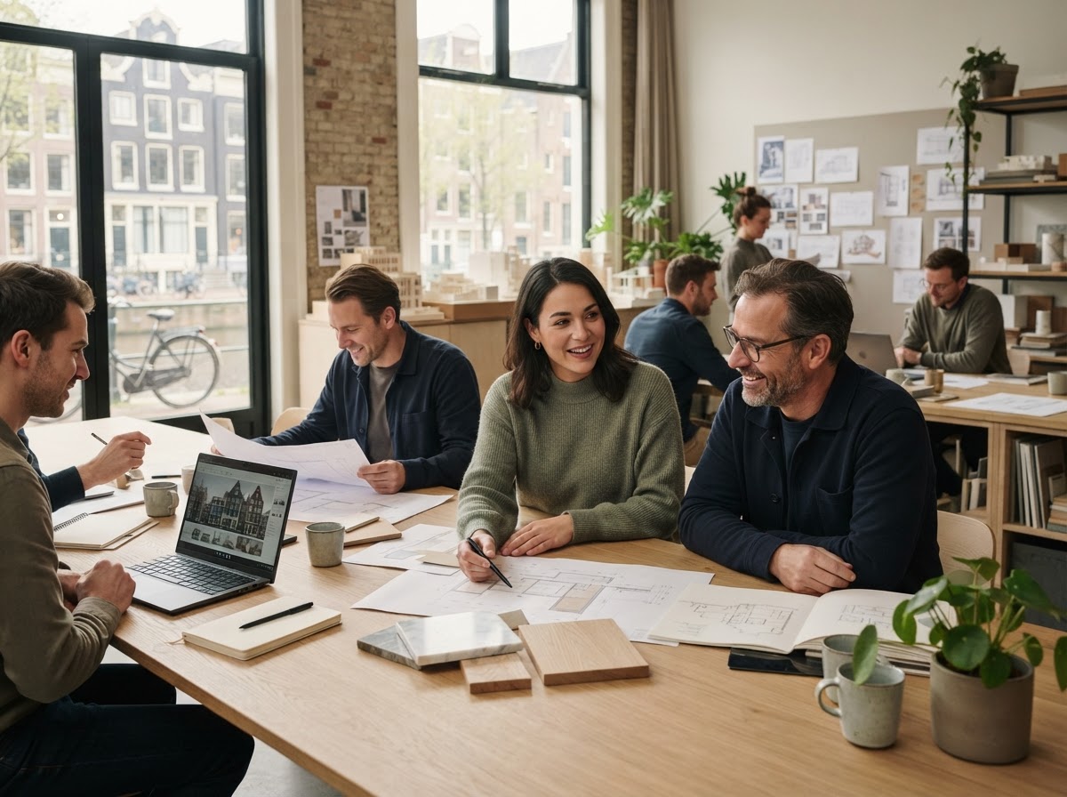 Marmer Winstiek team werkt aan data-analyse en algoritmes
